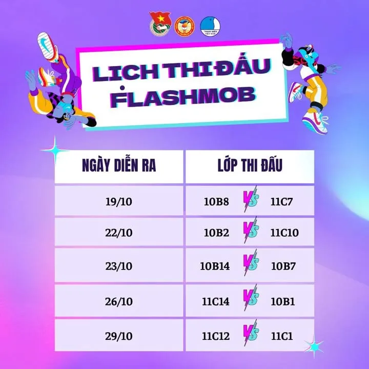 Flashmob Sân trường THPT Xuân Lộc: Đếm ngược tới buổi trình diễn sôi động