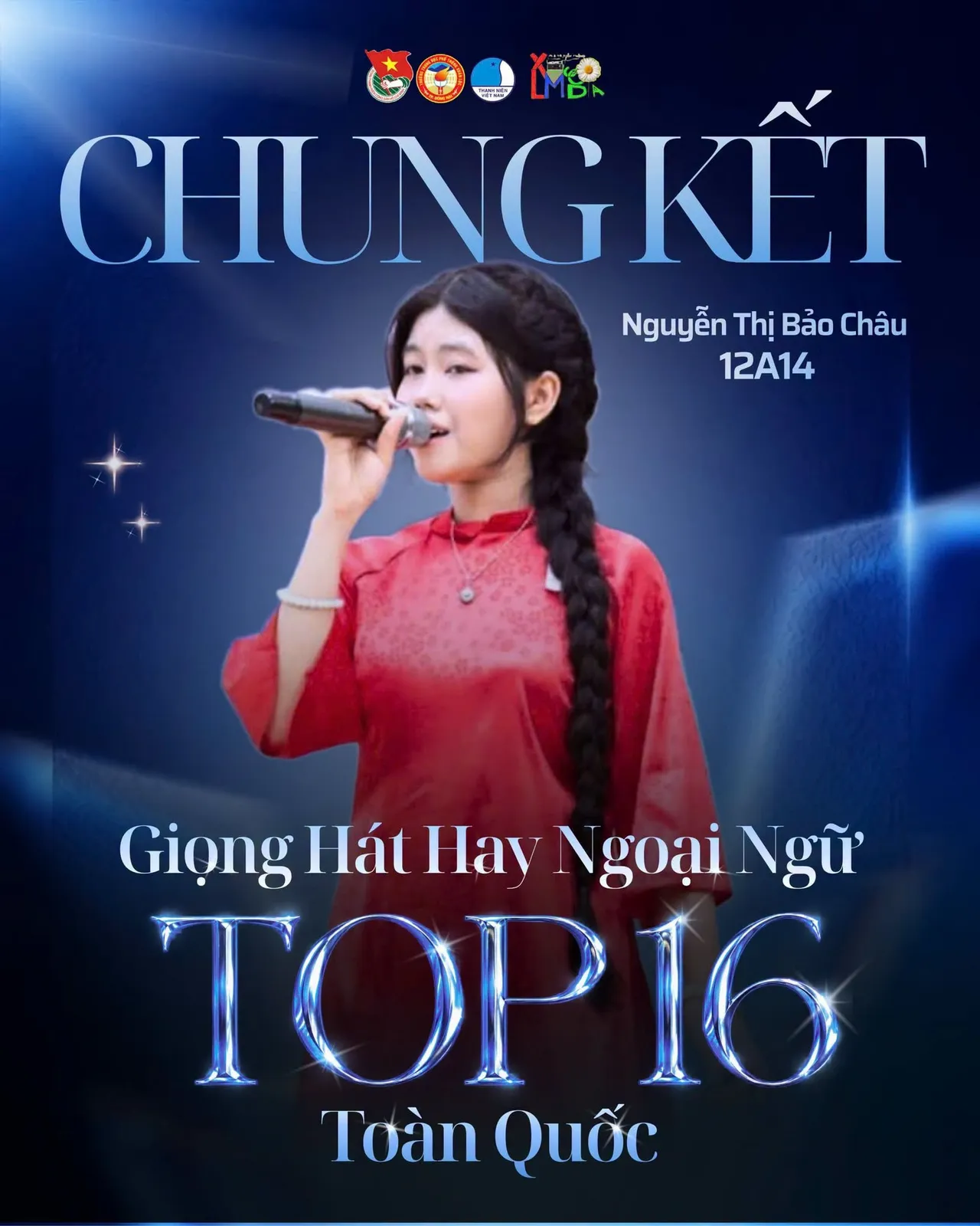 Học sinh Trường THPT Xuân Lộc vào chung kết toàn quốc Cuộc thi Giọng hát hay ngoại ngữ năm 2026