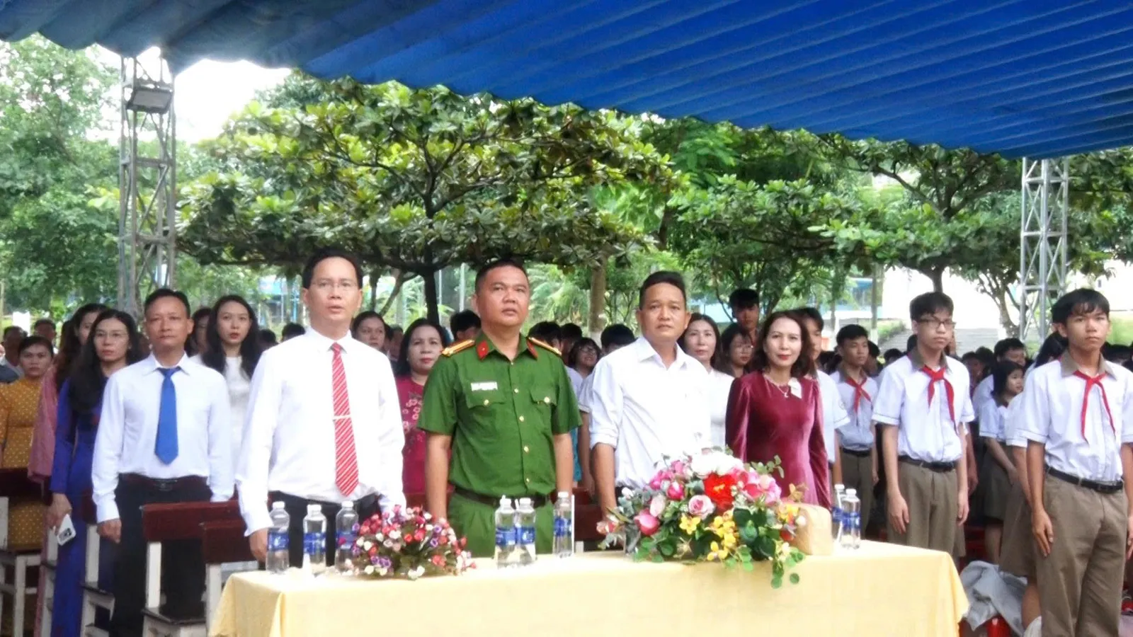 Trường TH – THCS Trần Phú tổ chức khai giảng năm học 2026 – 2027