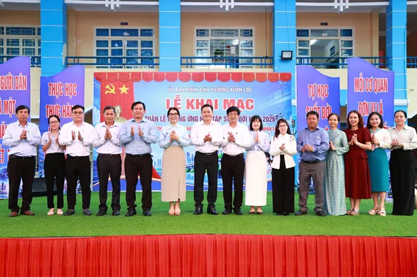 Xuân Lộc khai mạc Tuần lễ hưởng ứng học tập suốt đời năm 2026